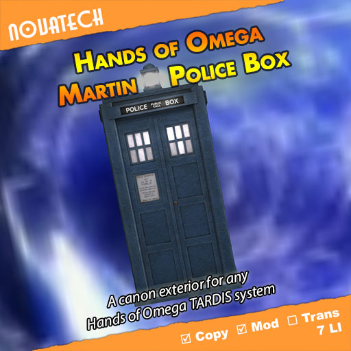 Hands of Omega (HoO) Exterior - Martin Police Box