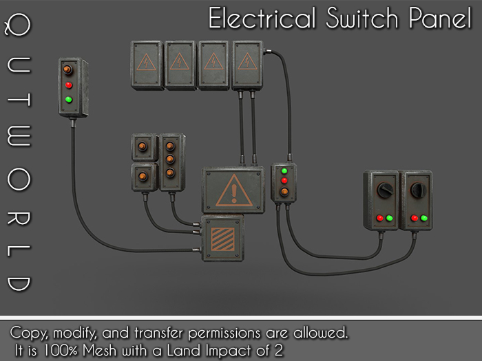 .::QUTWORLD Electrical Switch Panel::.FP