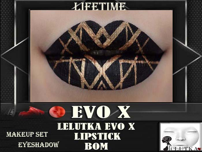 Lifetime New LIPSTICK Leutka EVO X BOM  044