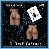Black Widow Spider Butt Tattoo – BOM