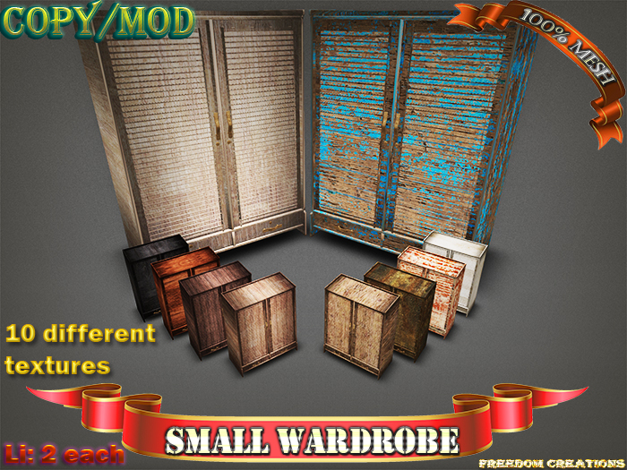 Small wardrobe-Freedom creations