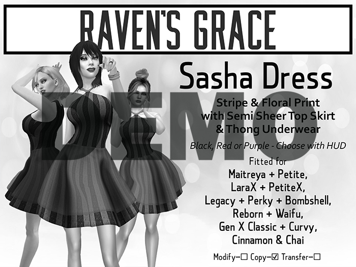 [RG] Sasha Dress v2 DEMO