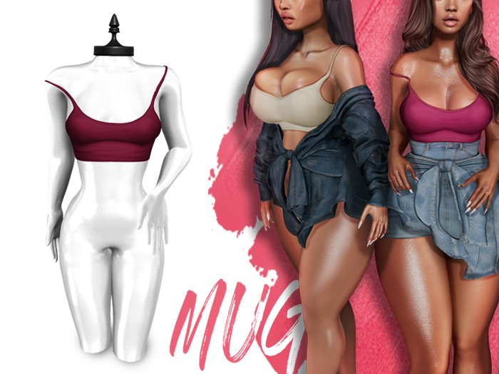 Mug - Ava Tank - Maroon