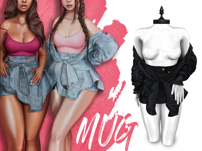 Mug - Ava Jean Set - Black