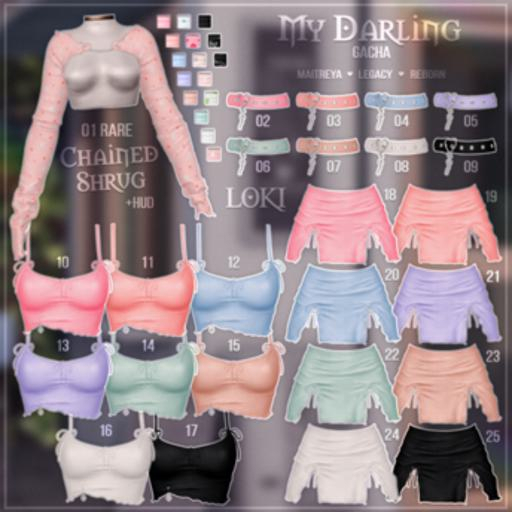 01.Loki - My Darling GACHA - Chained Shrug - Legacy - RARE
