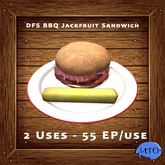 DFS BBQ Jackfruit Sandwich (110 EP-ACTUAL ITEM)