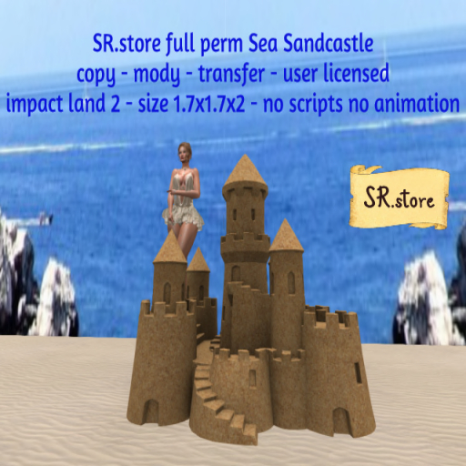 SR.store full perm Sea Sandcastle