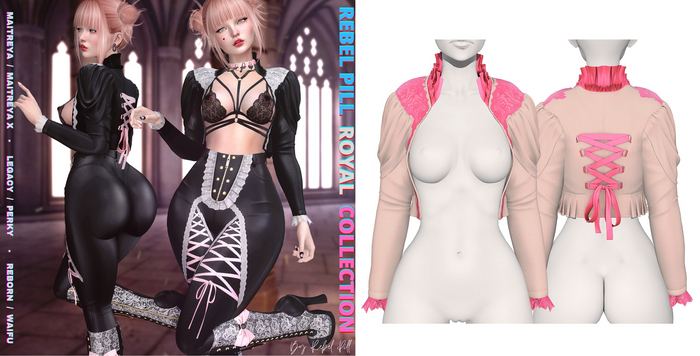 Rebelpill - Royal Collection Jacket Nude