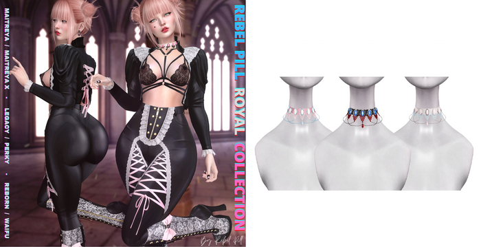 Rebelpill - Royal Collection Choker FATPACK