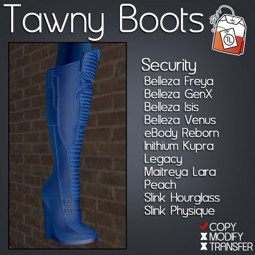 ~TL~ Tawny Boots Security