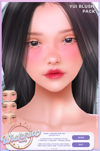{ wistaria } // Yui Blush + Highlight ~ Evo X
