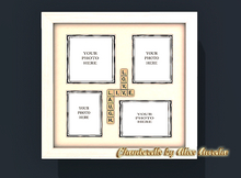 10. NACH Live Laugh Love Photo Frame