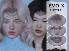 .:Jen'aam:.Forehead Design Tattoo-Evox