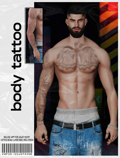 [ES] Body Tattoo Leon .pack