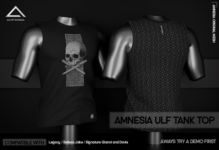 # AMNESIA - Ulf Tank Top - DEMO