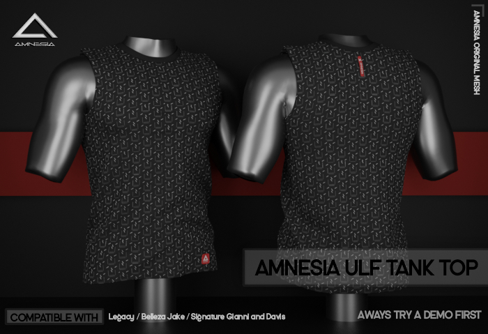 # AMNESIA - Ulf Tank Top - F 5