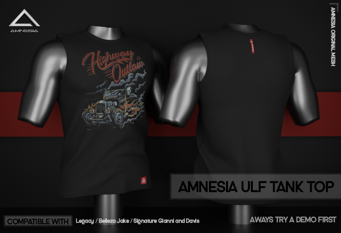 # AMNESIA - Ulf Tank Top - P 5