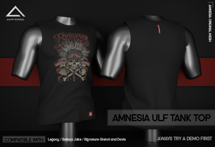 # AMNESIA - Ulf Tank Top - P 4