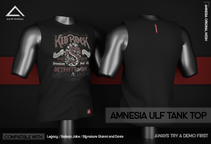 # AMNESIA - Ulf Tank Top - P 2