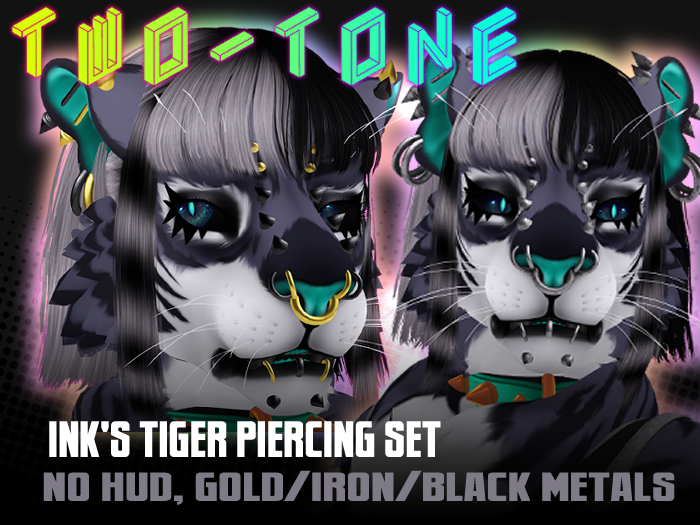 INKS TIGER PIERCING SET