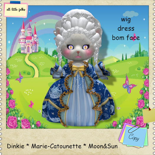 Dinkie * Marie-Catounette costume - Moon&Sun ...