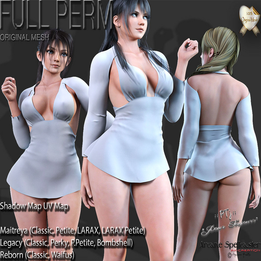 Box ::PTj:: Dress Janille Full PERM