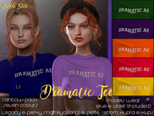 Little Star : Dramatic Tee - [Rainbow Pack] FATPACK