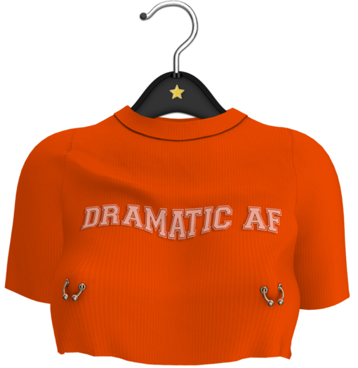 Little Star : Dramatic Tee [Rainbow Orange]