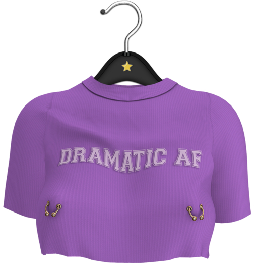 Little Star : Dramatic Tee [Rainbow Violet]