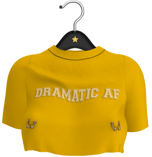 Little Star : Dramatic Tee [Rainbow Yellow]