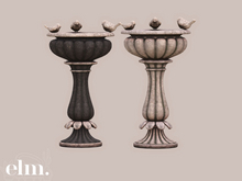 Elm. Birdie Bird Bath [Pack #1]