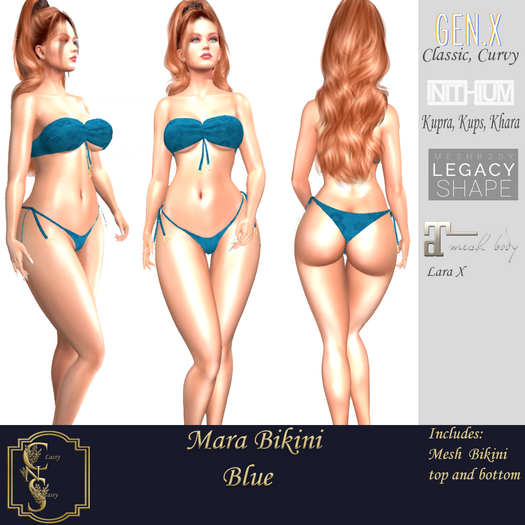(CNS) Mara Bikini Blue (Add)