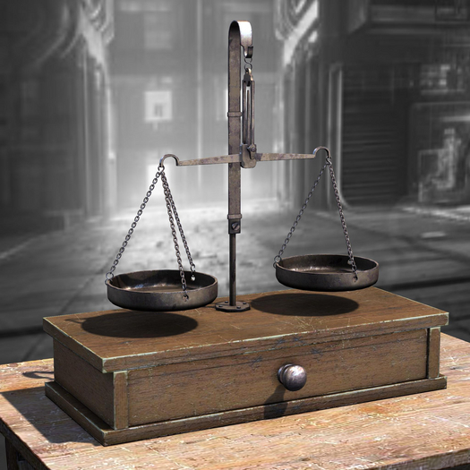 {Unflat Stuff} Antique Scale