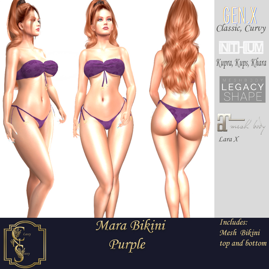 (CNS) Mara Bikini Purple  (Add)