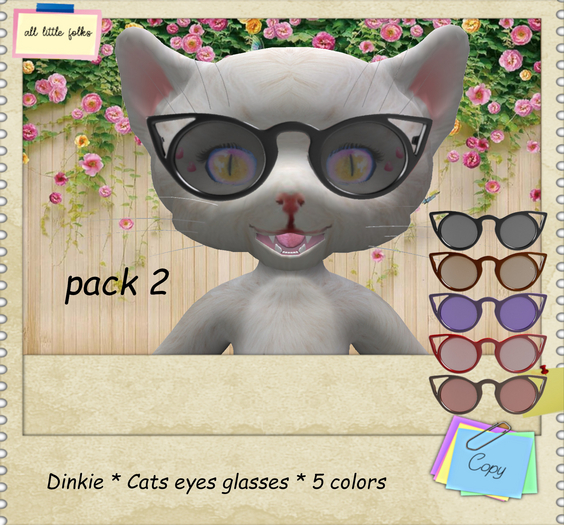 Dinkie cats eyes pack 2 ...