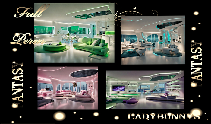 Fantasy Background Textures-Atomic Room Backdrops-full perm