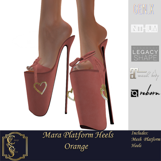 (CNS) Mara Shoes Orange