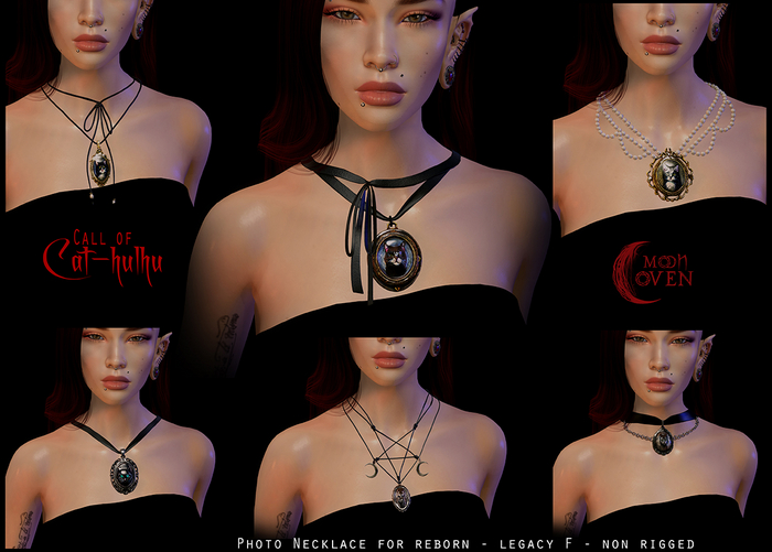 Moon Coven: Call of Cat-hulhu Necklace  Fatpack