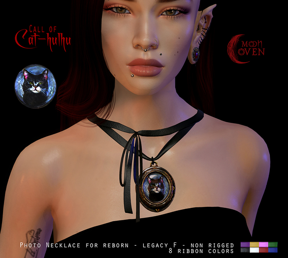 Moon Coven: Call of Cat-hulhu Necklace  05