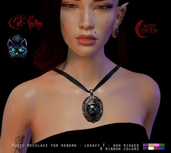 Moon Coven: Call of Cat-hulhu Necklace  03