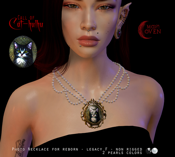 Moon Coven: Call of Cat-hulhu Necklace  02