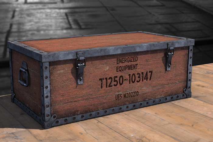 {Unflat Stuff} Industrial Storage Box