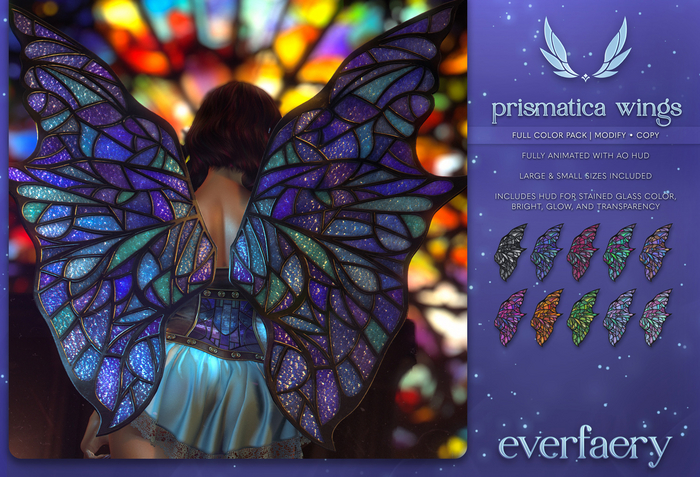 everfaery - Prismatica Wings