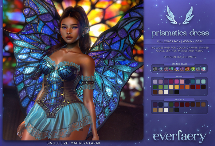 everfaery - Prismatica Dress: LaraX