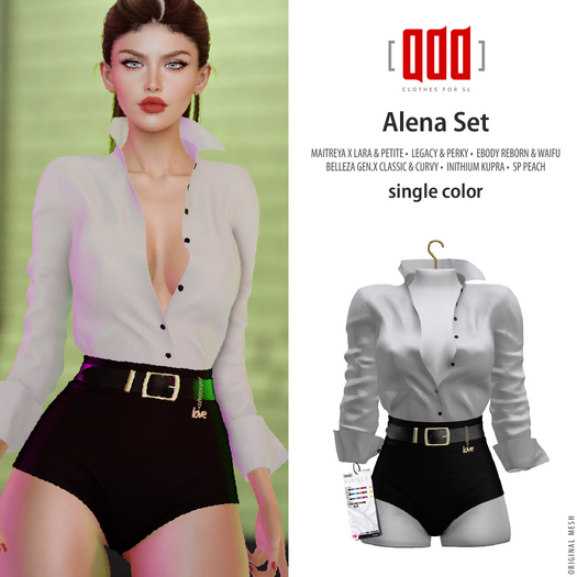 [ADD] Alena Set - White