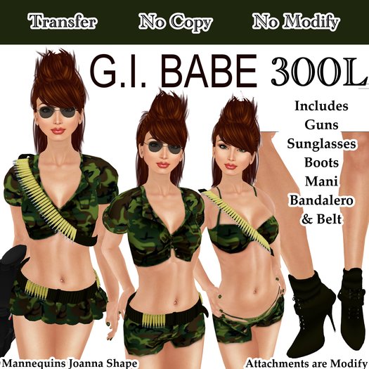 Short & Sweet G.I. Babe