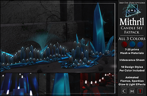 Mithril Candles_Dark FATPACK
