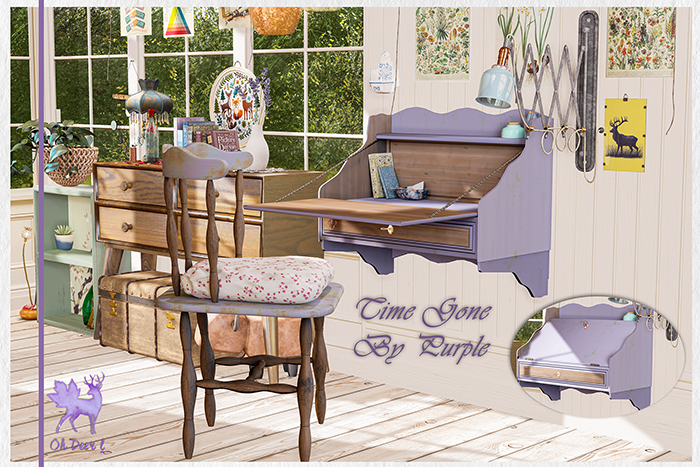 Oh Deer! Time Gone By - Blue Lamp