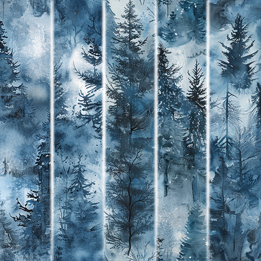 5pc Winter feeling suede like wallpaper seamless *Full Perm*