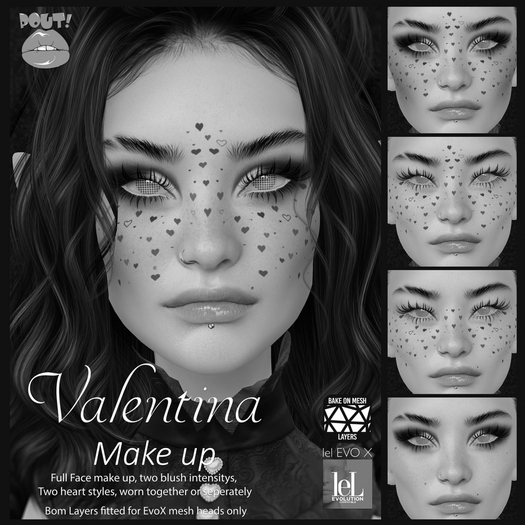 [POUT!] Valentina Make up - EVO X  DEMO
